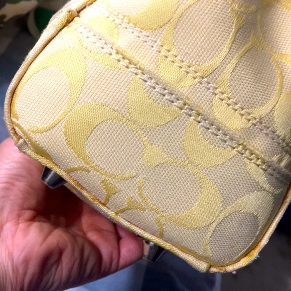 COACH Hampton Signature Carryall Satchel F13068 - Picture 16 of 16